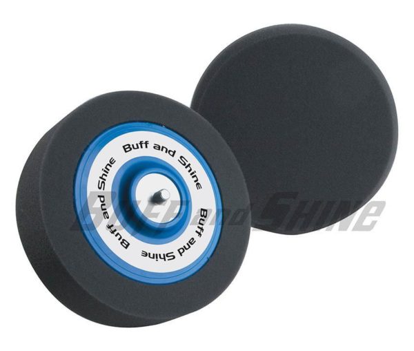 6″ Black Foam Pad with D.A. Mount 4heed